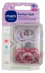MAM 2 Schnuller Perfect Nuit Tiere 18 Monate und &auml;lter