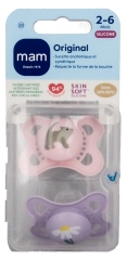 MAM 2 Lollipops Natura Originale 2-6 Mesi