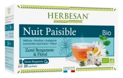 Herbesan Infusion Nuit Paisible Bio 20 Sachets