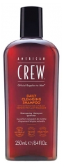 American Crew Veganes Shampoo zur T&auml;glichen Reinigung F&uuml;r M&auml;nner Spendet Tiefgehende Feuchtigkeit F&uuml;r Alle Haartypen 250ml