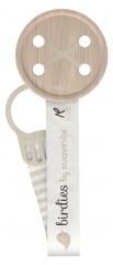 Suavinex Birdies Porta-Chupeta Fita 0 Meses e +