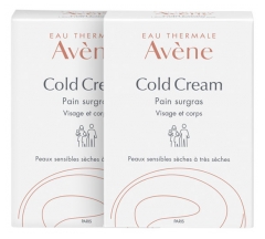 Av&egrave;ne Koud Cream Surgras Brood Set van 2 x 100 g