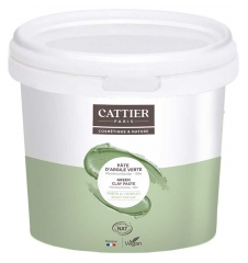 Cattier Pasta de Argila Verde Pronta a Usar 1,350 kg