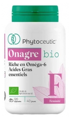 Phytoceutic &Oslash;kologisk Aftenlys Olie 120 Kapsler