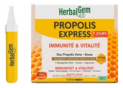 HerbalGem Propolis Enkelvoudige Dosis Biologische 7 Enkelvoudige Dosis