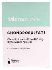 Micronutrae Chondrosulfat 400 mg 90 Vegetabiliska Kapslar