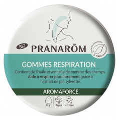 Pranar&ocirc;m Aromaforce Gum Respiration Bio 45 g