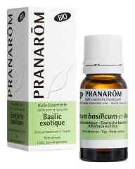 Pranarôm Huile Essentielle Basilic Exotique Bio 10 ml
