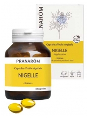 Pranarôm Capsules d'Huile Végétale Nigelle 60 Capsules