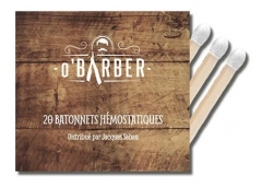 O'Barber O' Barber Cartera de 20 bastoncillos hemost&aacute;ticos especiales para el afeitado O BARBER