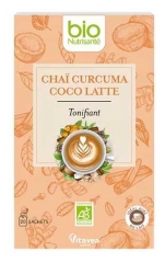 Cha&iuml; C&uacute;rcuma Coco Latte BIO 20 Bolsitas