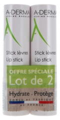 A-DERMA Barra Labial Lote 2 x 4 g