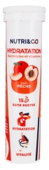 Nutri&amp;Co Hydratation Électrolytes et Vitamines 15 Comprimés Effervescents