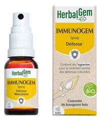 HerbalGem Immunogem pur&scaron;kalas su ekologi&scaron;kais ingredientais 15 ml