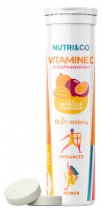 Nutri&amp;Co Vitamin C 1000 mg and Bioflavonoids 15 Effervescent Tablets