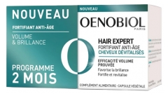 Oenobiol Hair Expert Fortifiant Anti-Âge Cheveux Dévitalisés Lot de 2 x 30 Capsules