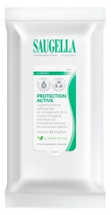 Saugella Expert Protection Active Cleansing Intimate Wipes 15 Wipes