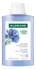 Klorane Volumen - Cabello Fino Champ&uacute; con Lino Bio 200 ml