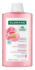 Klorane Beroligende Anti-Irritations &amp; Beskyttende Shampoo med P&aelig;on 400 ml