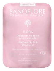 Sanoflore Deodorant Svěžest 48H Flora Bio N&aacute;plň 50 ml