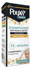 Pouxit Champ&ocirc; Anti-Piolhos & L&ecirc;ndeas Damasco 100 ml