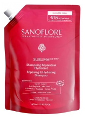 Sanoflore Sublima Hydrating Bio Repair Shampoo Eco-Recharge 400 ml