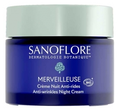 Sanoflore Merveilleuse Crema de Noche Antiarrugas bio 50 ml