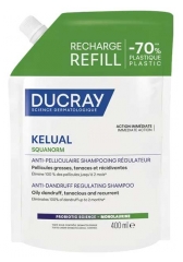 Ducray Kelual Squanorm Shampoing Régulateur Anti-Pelliculaire Recharge 400 ml