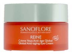 Sanoflore Reine Crème Yeux Anti-Âge Global Bio 15 ml