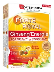Forté Pharma Forté Royal Ginseng'Energie 20 Phials