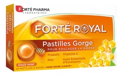 Fort&eacute; Pharma Pastile Regale cu Aroma de Miere 24 Pastile de Sucat