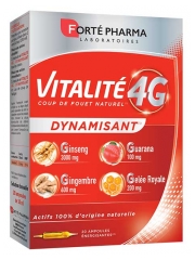 Fort&eacute; Pharma Vitalidad 4G 20 Ampollas