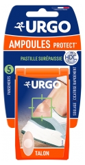 Urgo Plasturi Protecție Călc&acirc;i 5 Plasturi Format Mare