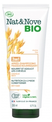 Nat&amp;Nove Bio 2en1 Apr&egrave;s-Shampoing Nourrissant Bio 200 ml