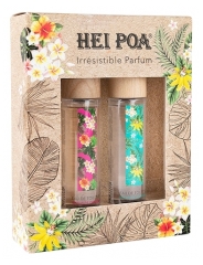 Hei Poa &Aacute;guas de Toilette Sensualidade Aqu&aacute;tica Tiar&eacute; &amp; Jasmim d'&Aacute;gua 50 ml + Sensualidade Id&iacute;lica Tiar&eacute; &amp; Frangipani 50 ml