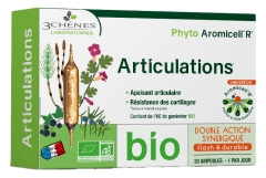 Les 3 Ch&ecirc;nes Phyto Aromicell'R Articulations Bio 20 Ampoules