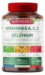 Superdiet Vitamins A, C, E & Selenium 150 Capsules