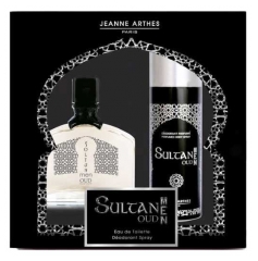 JEANNE ARTHES D&aacute;rkov&aacute; sada Sultan Oud Men Toaletn&iacute; voda 100 ml + Parf&eacute;movan&yacute; deodorant 150 ml