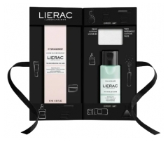 Lierac Hydragenist Trattamento Occhi Reidratante 15 ml + Acqua Micellare 50 ml + 2 Dischetti Lavabili in Omaggio