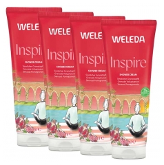 Weleda Crema de Ducha de Granada Lote de 4 x 200 ml