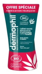 Dermophil Indien Handcreme H&auml;nde Repair Stark Bio 2er Pack x 75 ml