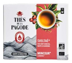 Th&eacute;s de la Pagode Svelta&eacute; Th&eacute; Vert Minceur Bio 18 Sachets