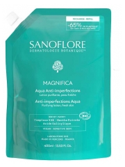 Sanoflore Aqua Eau de Soin Botanique Anti-Imperfections Bio Recharge 400 ml