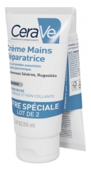 CeraVe Crema de M&acirc;ini Reparatoare, Lot de 2 x 50 ml
