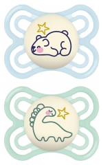 MAM 2 Lollipops Perfect Night 2-6 Mesi