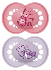 MAM 2 Soothers Original Nature 18 Months and +