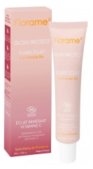 Florame Glow Protect Organic Pomegranate Radiance Fluid 40 ml