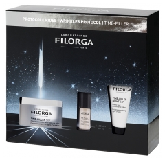 Filorga TIME-FILLER 5XP Wrinkle Correction Gel-Cream All Types 50 ml + Free Anti-Wrinkle Routine