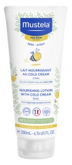 Mustela Lait Nourrissant au Cold Cream &agrave; la Cire d'Abeille 200 ml