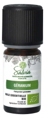 Salvia Nutrition Luomu Geranium Eteerinen &Ouml;ljy 5 ml